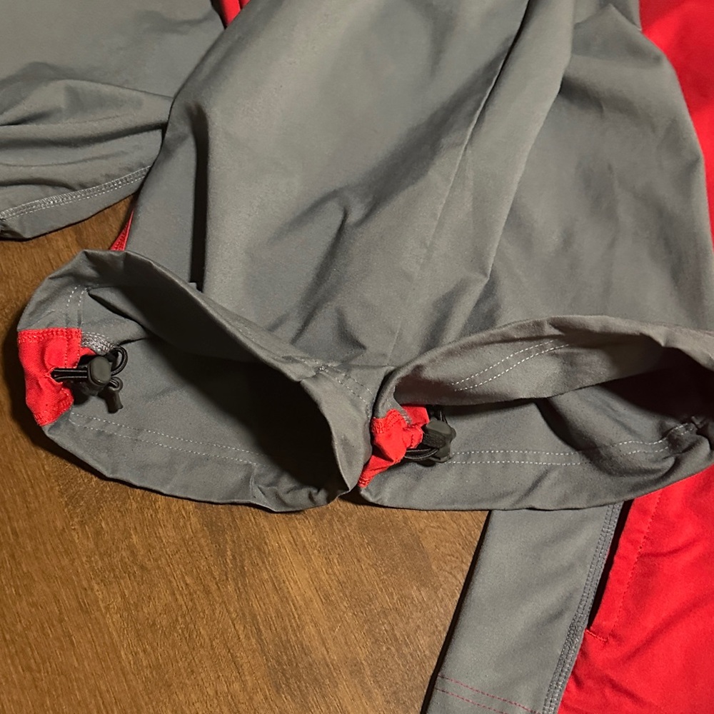 Nike Men's Red and Gray Track suit/ Windbreaker W/pants size Large - Picture 7 of 9